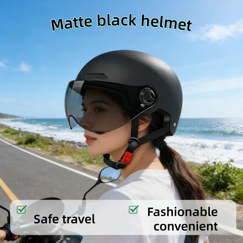 Motorcycle helmet men classic retro scooter vintage half helmet ultra light bike bike motorcycle motorcycle motorcycle helmet