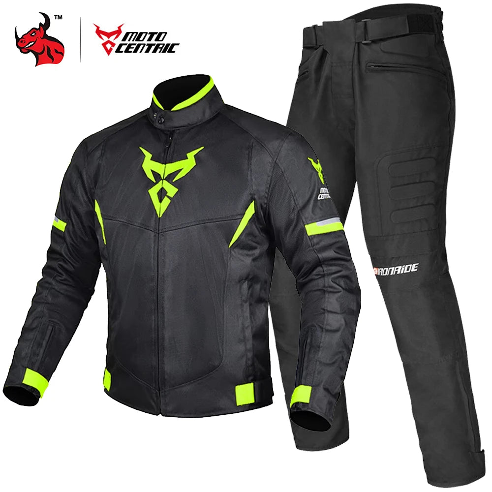 Motorcycle Jacket Protective Clothing Road Commuter Sports Off-Road Riding Clothing Reflective Breathable Durable Anti-Falling