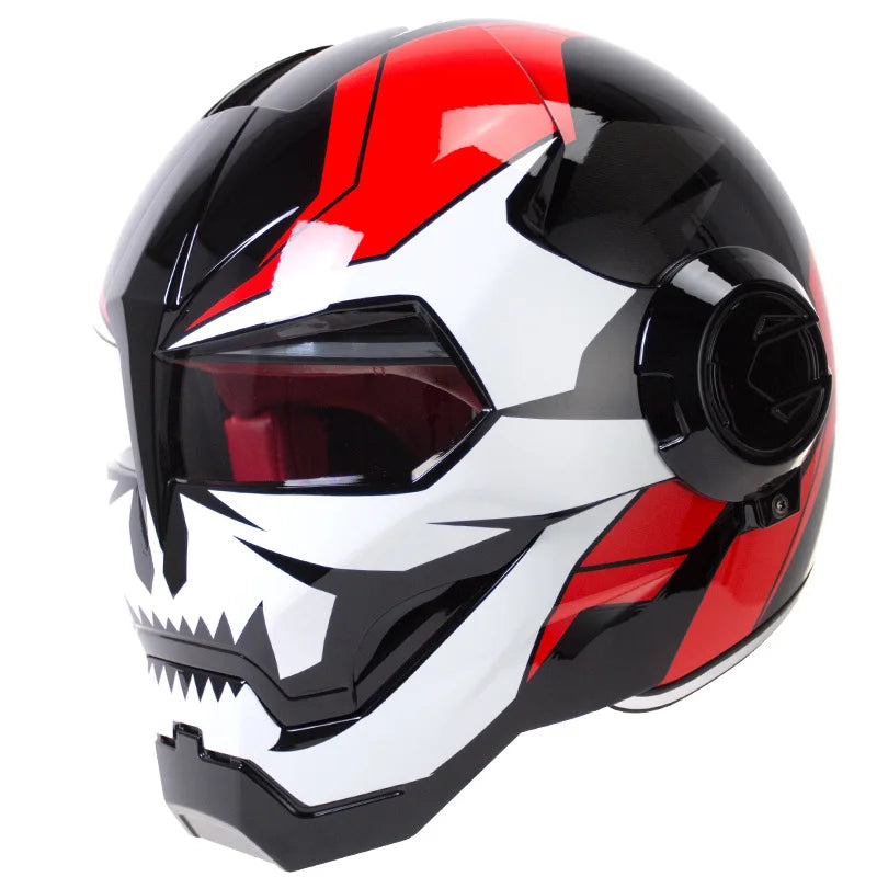 HEROBIKER Vintage Retro Helmet Motorcycle Moto Helmet Motorbike Full Face Helmet Casco Moto Cruiser ChopperCafe Racer Capacetes