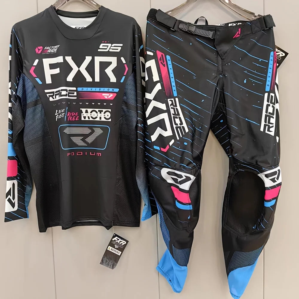 2025 Motorcycle Clothing Set Off Road MX Jersey Pants Set Dirt Bike Combo Gear Set Racing Motocross Set