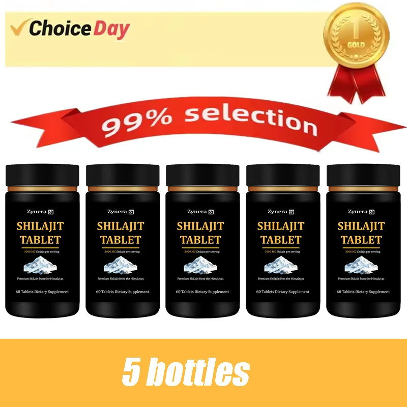 Male Enhancing Supplement With Shilajit Tablets Support for Sperm Quality Natural Muscle Builder Enlargement Pills Stamina Man