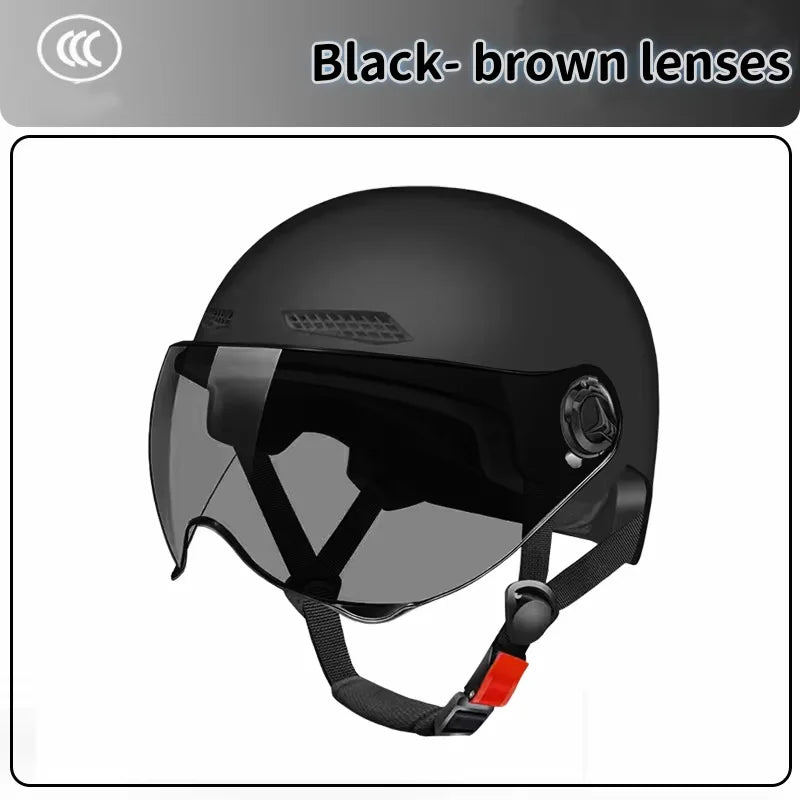 Motorcycle helmet men classic retro scooter vintage half helmet ultra light bike bike motorcycle motorcycle motorcycle helmet