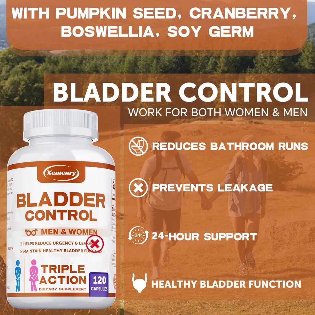 Bladder Control Supplement - Promotes Metabolism,Supports Urinary Tract Health,Reduce Urinary Frequency and Urgency