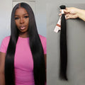 Straight Bundles Human Hair 20 22 24 Inch Brazilian Virgin Hair Bundles Remy Human Hair Weave Extensions 50 gram Per Bundle