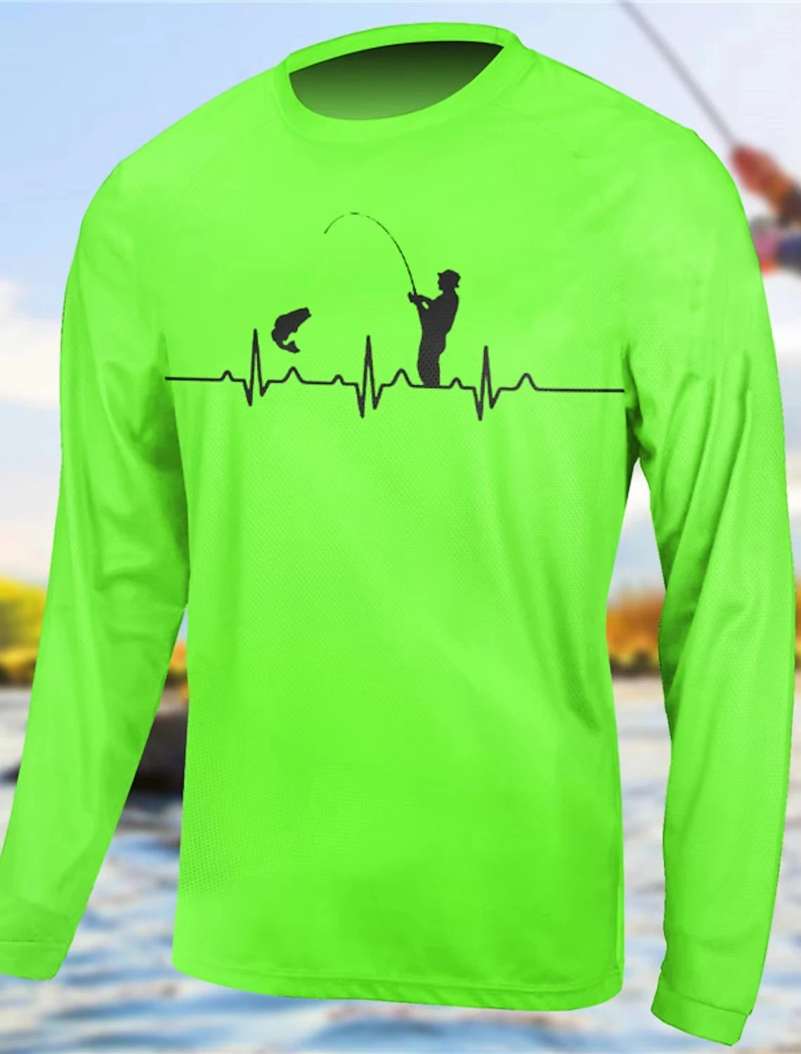 Fishing Long Sleeve Tshirt Hunting Camouflage 3d Print T-shirt Men Women Fashion Outdoor Sports Oversized Tops Tees Men Clothes