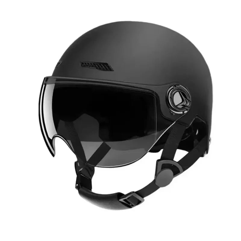 Classic Vintage Half Face Helmet for Men Women Motorcycle Scooter MTB Bike Riding