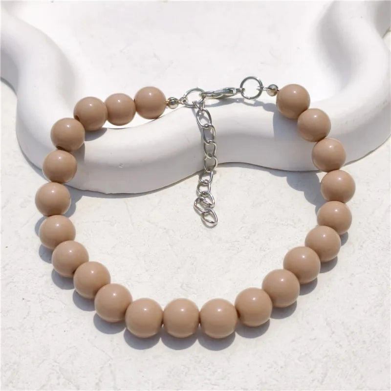 Fashion Dog Necklace Cat Collar DIY Pet Pearl Collar Jewelry Puppy Accessories Dog Neck Chain Chihuahua Pet Grooming Supplies