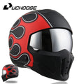 2026 New Scorpion Helmet Retro Motorcycle Cascos Moto Locomotive Personality Multi-purpose Combination Helmet Half Helmet