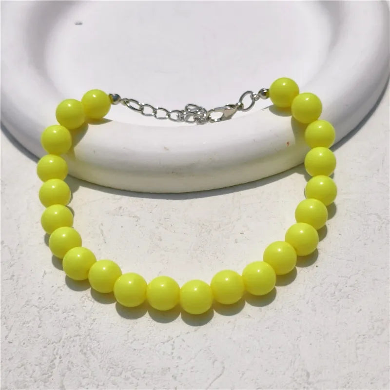 Fashion Dog Necklace Cat Collar DIY Pet Pearl Collar Jewelry Puppy Accessories Dog Neck Chain Chihuahua Pet Grooming Supplies