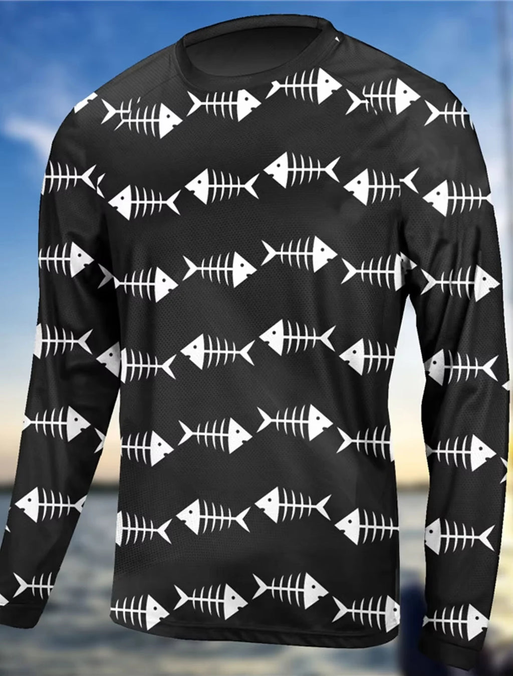 Fishing Long Sleeve Tshirt Hunting Camouflage 3d Print T-shirt Men Women Fashion Outdoor Sports Oversized Tops Tees Men Clothes