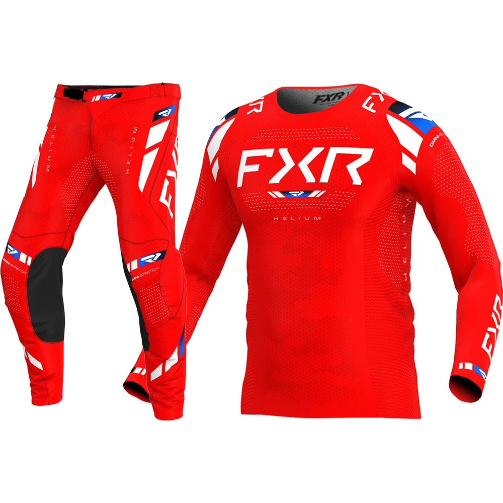 Motorcycle NEW Motorcycle Clothing Set Off Road MX Jersey Pants Set Dirt Bike Combo Gear Set Racing Motocross Set
