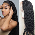 Deep Wave 13x6 Lace Front Human Hair Wig 6X4 5X5 Closure Wig Curly 13x4 Lace Frontal Wigs For Women Wet And Wavy Pre Plucked