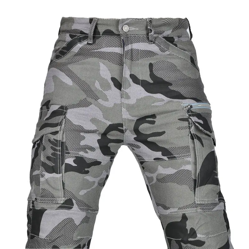 Motorcycle Pants Leisure Camo Men's Jeans Motocross Motoriding Racing Trousers Outdoor Riding Rider Equipment For All seasons