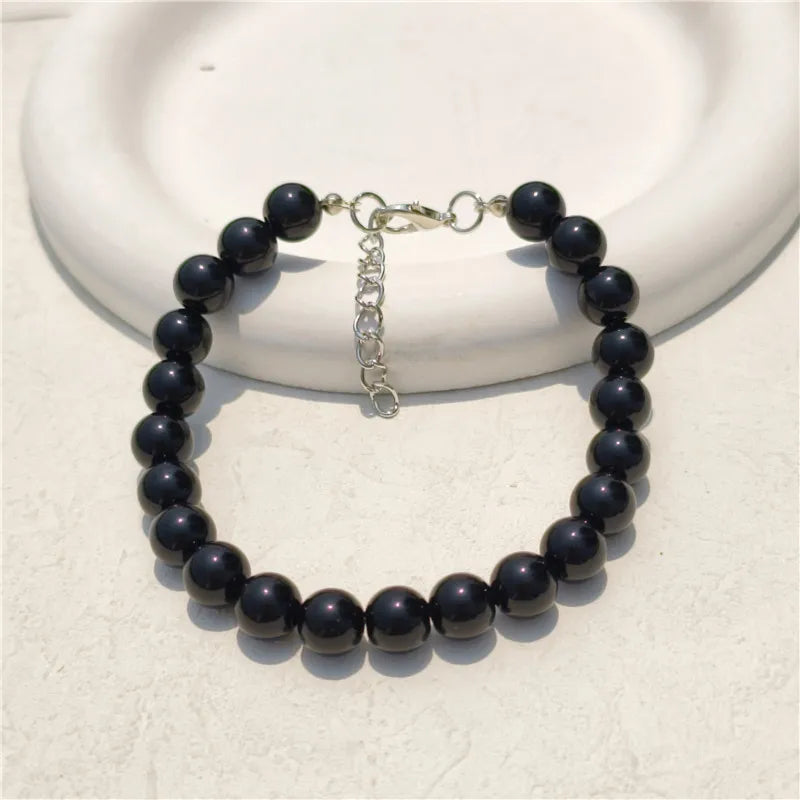 Fashion Dog Necklace Cat Collar DIY Pet Pearl Collar Jewelry Puppy Accessories Dog Neck Chain Chihuahua Pet Grooming Supplies