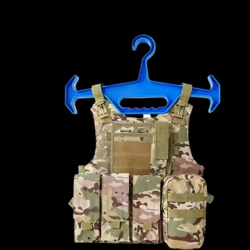 Tactical Equipment Heavy Duty Hanger Multi-Purpose Display Rack for Hunting Vest Diving Paintball Suits