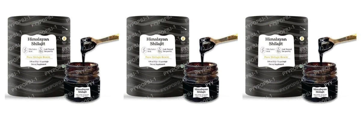 30g Himalayan Shilajit Resin Pure Natural Mineral Supplement Fulvic Acid Resin Paste Lab Tested Energy & Vitality Support