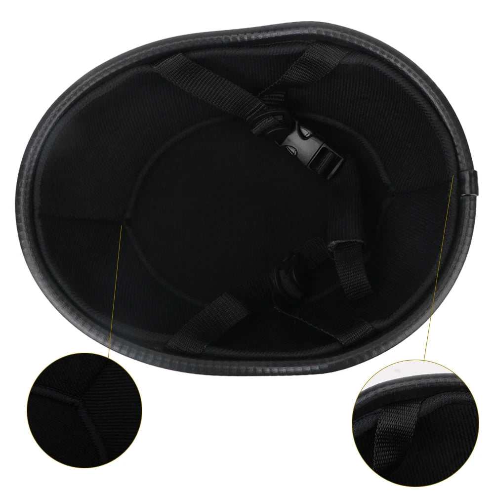 Motorcycle Helmet MTB Bike Unisex Cycling Safety Protector Half Face Type Retro Vintage Ultralight Fashion Motorbike Accessories