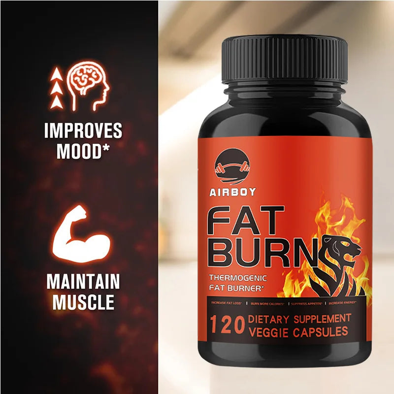 Burn-XT Fat Burner - Support Energy Metabolism, Help Appetite Suppression, Intestinal Digestion