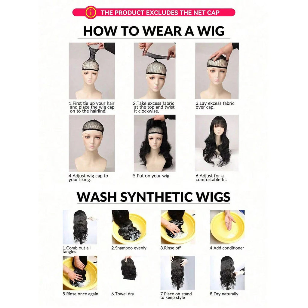Short Curly Wigs Pixie Cut Wig Short Hair Black Wig With Bangs Natural Wavy Synthetic Wigs (Black Mixed Grey)