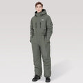 Motorcycle Riding Winter Coldproof Clothing Winter Fashion Waist Designwarm Cotton Jumpsuit Thickened Waterproof Snowmobile Suit