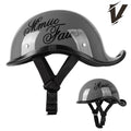 Motorcycle Helmet — Retro Street-Style Helmet All-Season Use Unisex Street Riding Protective Gear Safety Protective Equipment