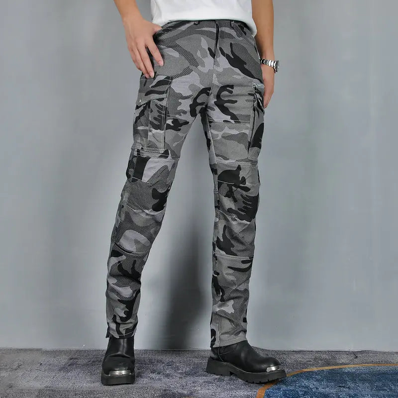 Motorcycle Pants Leisure Camo Men's Jeans Motocross Motoriding Racing Trousers Outdoor Riding Rider Equipment For All seasons
