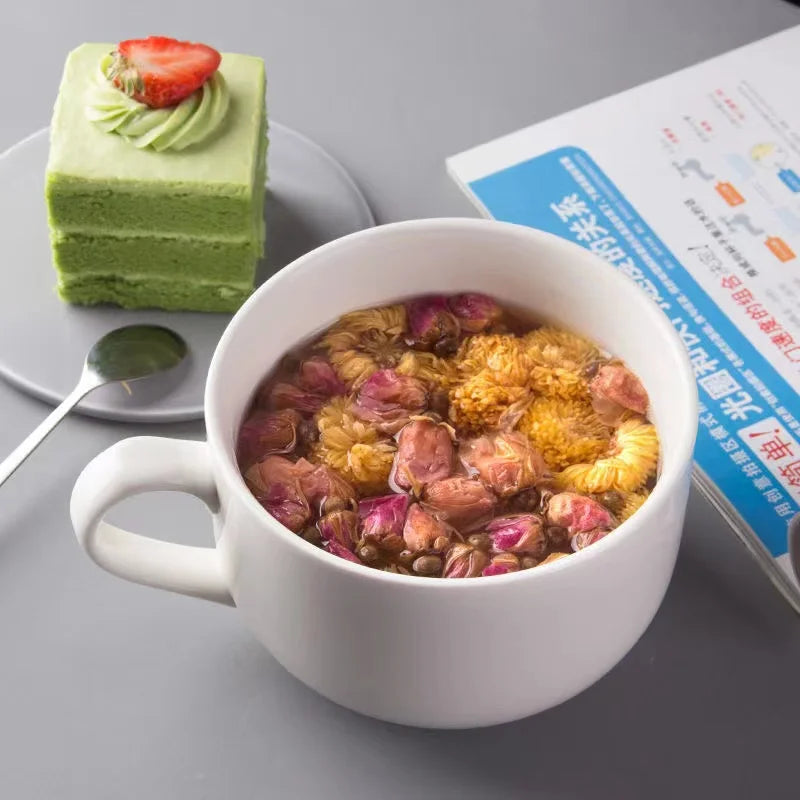 Large Capacity Coffee Mug 700ml Ceramic Breakfast Oatmeal Milk Tea Cup Instant Noodles Bowl Novelty Gifts Best For Your Friends