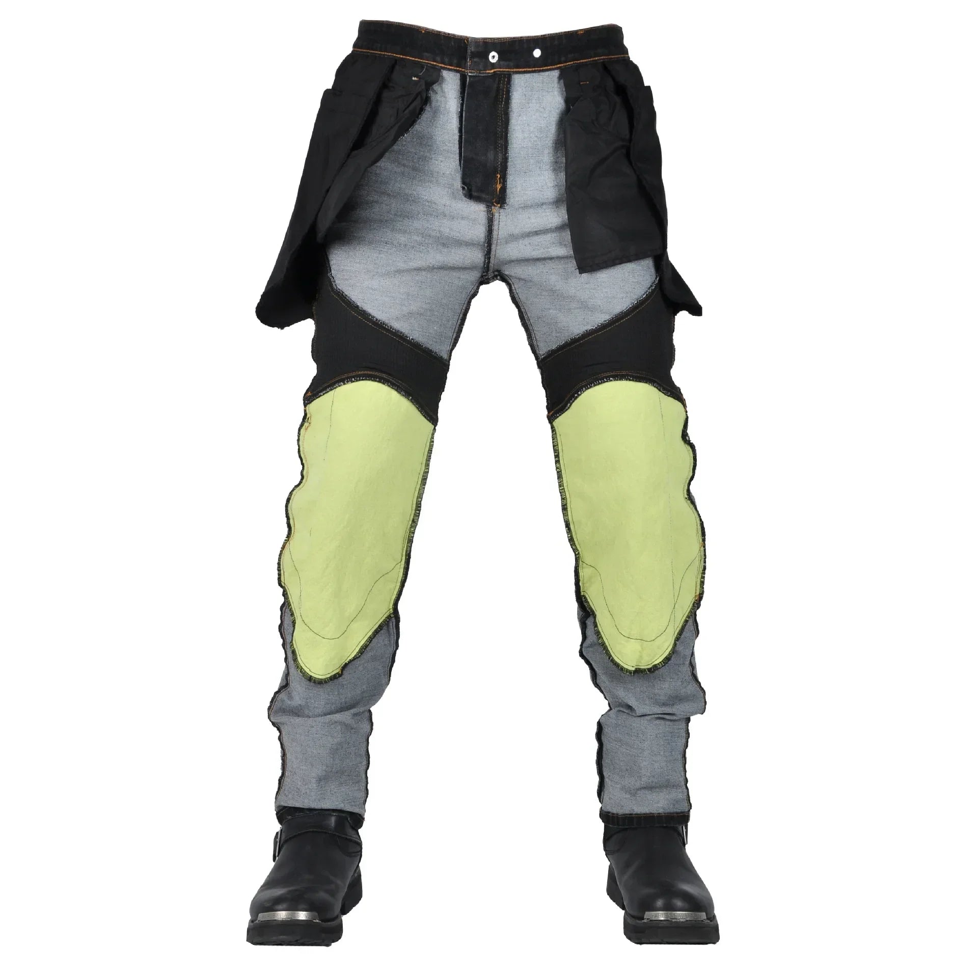 Motorcycle Jeans Women's Personalized Motorcycle Pants Motorcycle Racing with Riding Protective Gear Casual Pants