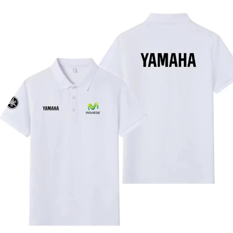 For Yamaha YAMAHA Motorcycle Riding Clothing Team Sales Car Work Short Sleeve T-Shirt Men's POLO Shirt