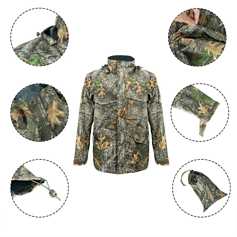 Men's Quick-Dry Hunting Shirt Sun Protection, Breathable & Lightweight for Fishing, Camping, Hiking, Outdoor Activities