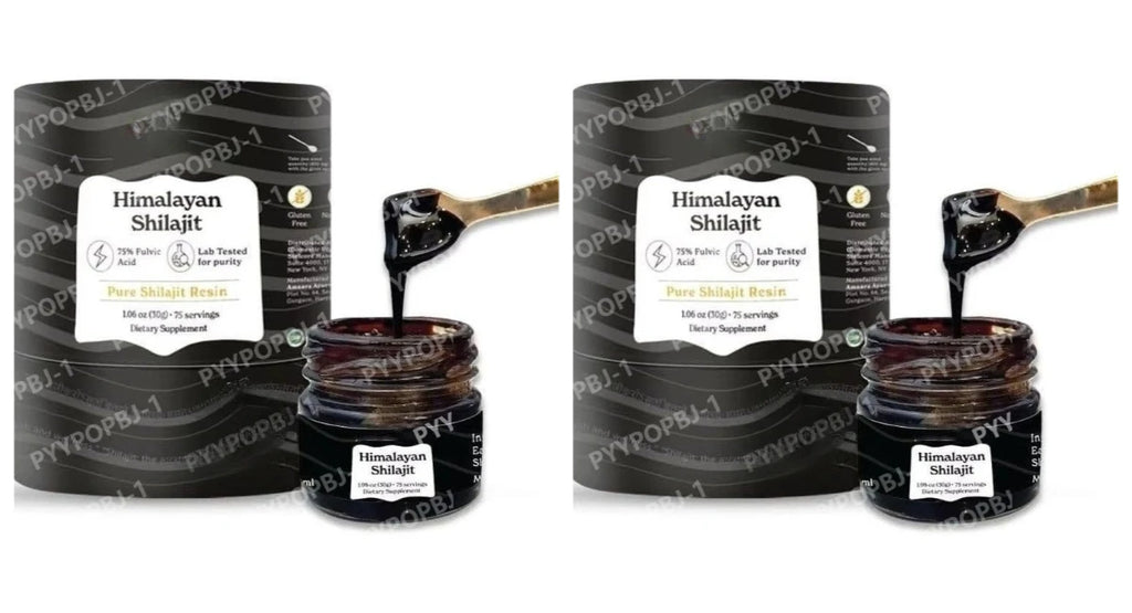 30g Himalayan Shilajit Resin Pure Natural Mineral Supplement Fulvic Acid Resin Paste Lab Tested Energy & Vitality Support