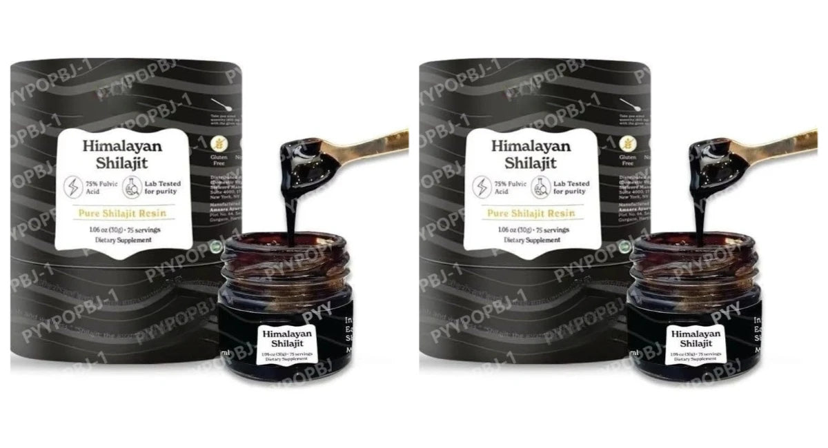 30g Himalayan Shilajit Resin Pure Natural Mineral Supplement Fulvic Acid Resin Paste Lab Tested Energy & Vitality Support
