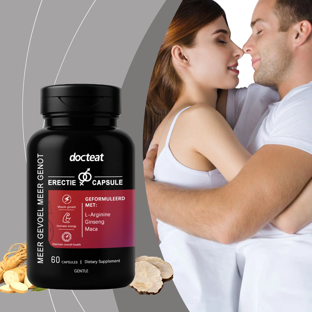 Testosterone Booster for Men, Male Enhancing, Enhance Energy & Endurance, Muscle Growth Supplement, Maca Ginseng