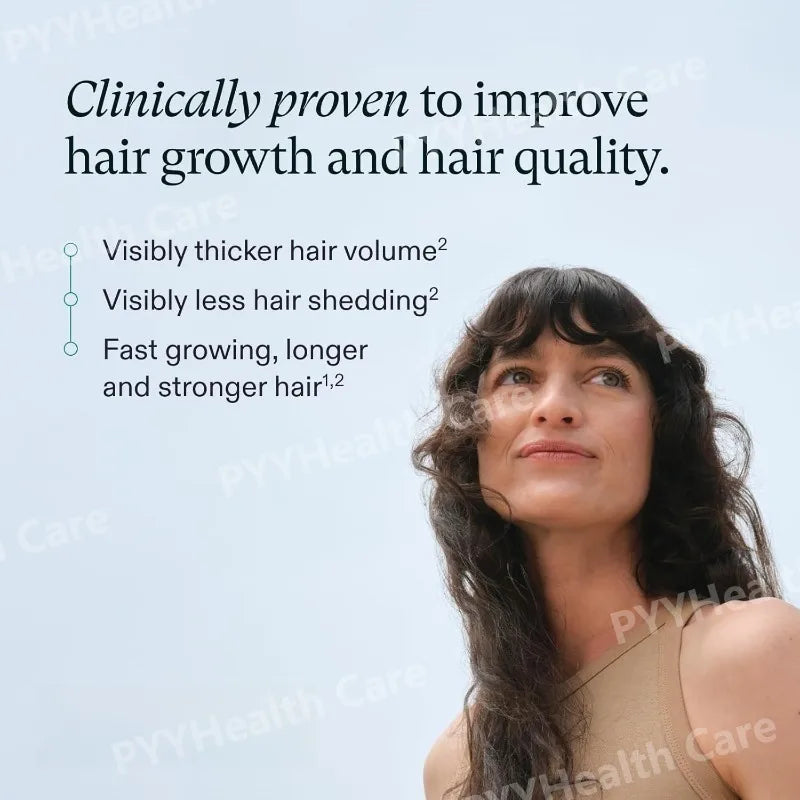 Women's Hair Growth Supplements, Clinically Proven for Visibly Thicker and Stronger Hair, Dermatologist Recommended