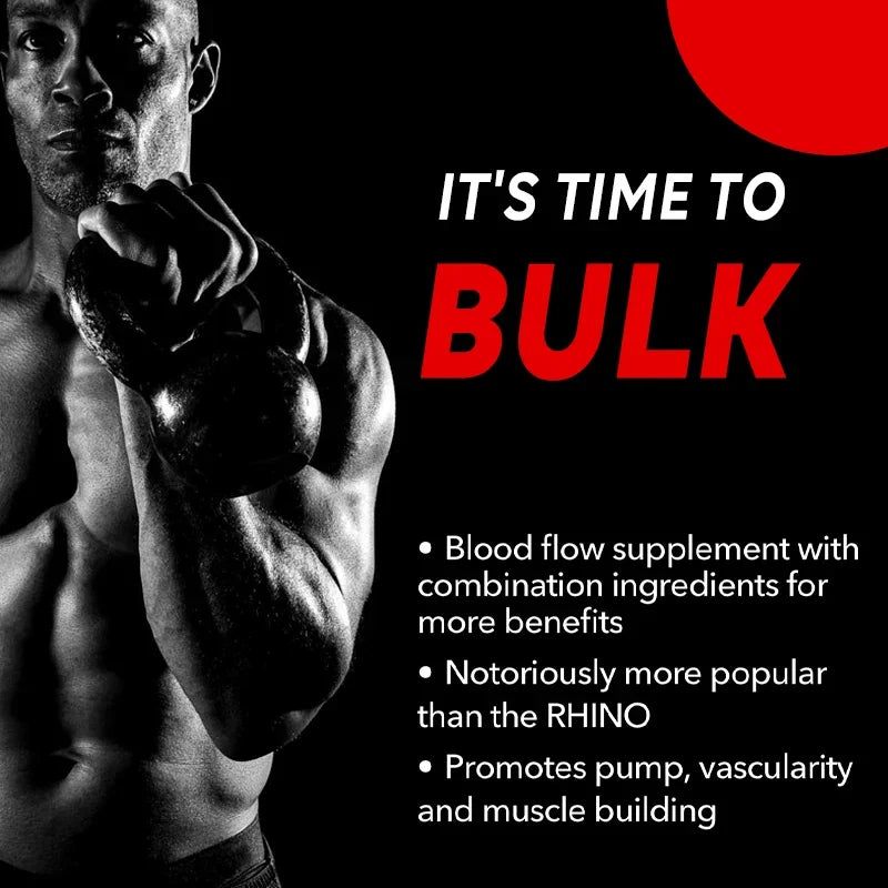 L-Arginine Supplement - for Energy, Strength and Endurance Support During Exercise | Muscle Mass, Non-GMO
