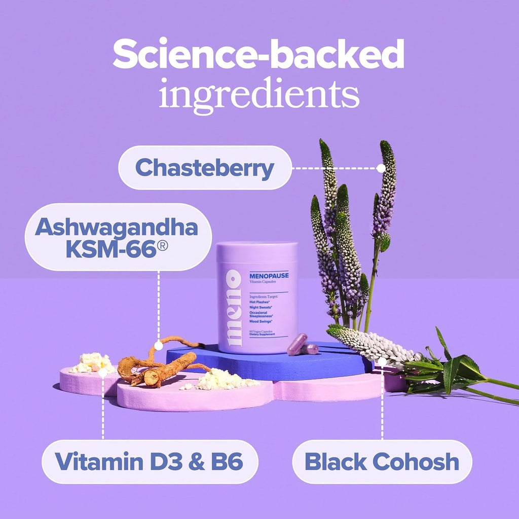 Women’s Vitamin Capsules with Vitamin D3 B6 Daily Wellness Support Hormone Balance Formula Vegan Supplement 60 Capsules