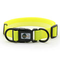 8 Colors Pet Dog Collar, PVC Waterproof Puppy Collars for Small Medium Large Dogs Dirty Resistant and Easy to Clean Pet Supplies