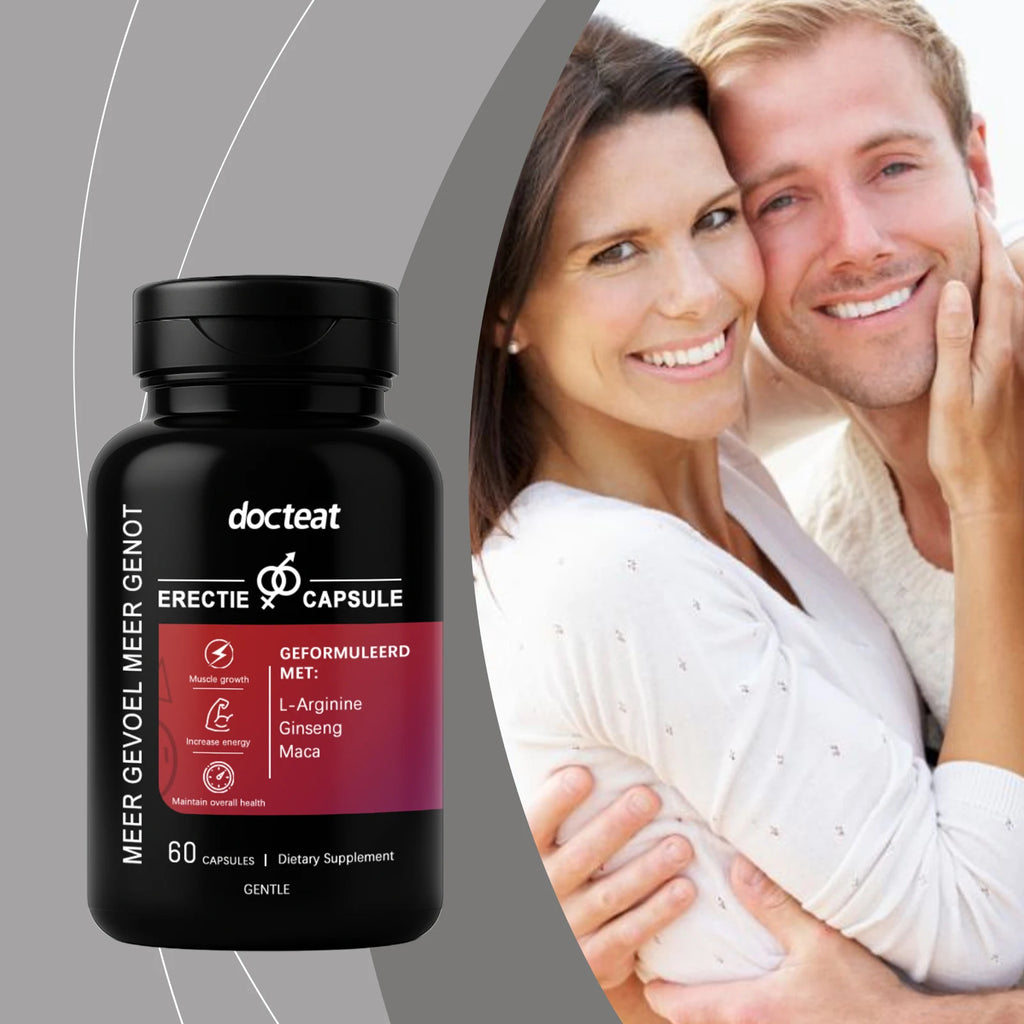 Testosterone Booster for Men, Male Enhancing, Enhance Energy & Endurance, Muscle Growth Supplement, Maca Ginseng