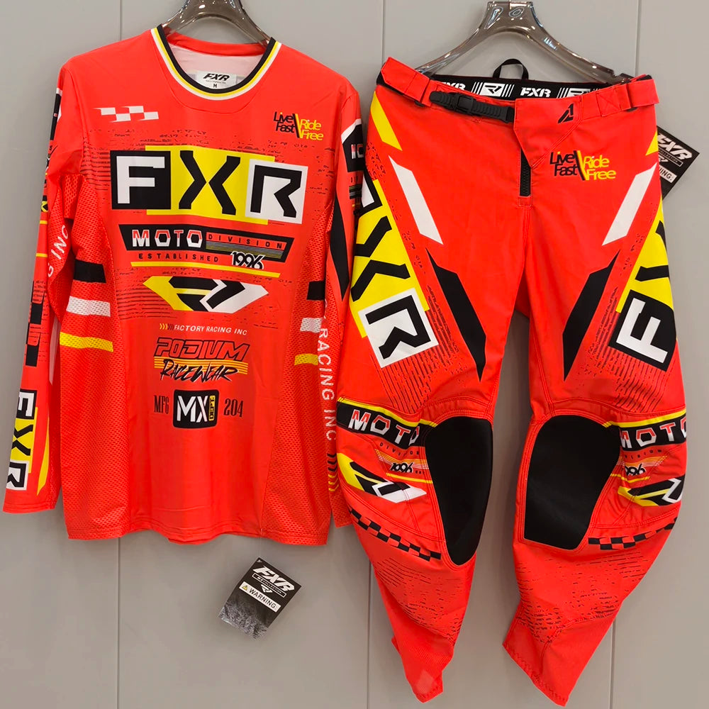 2025 Motorcycle Clothing Set Off Road MX Jersey Pants Set Dirt Bike Combo Gear Set Racing Motocross Set