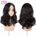 Synthetic Short Wavy Wigs for Women Black Bob Wigs for Black Women Short Bob Curly Wavy Hair Wigs Synthetic Curly Hair