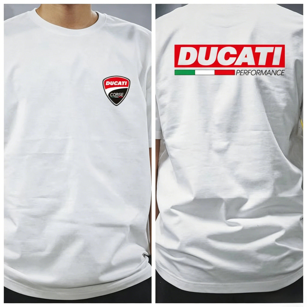 2026 Summer Fashion Suitable for Ducati MOTO GP Team Racing Motorcycles Motorcycle Riders' Men's Clothing Short-sleeved T-shirt