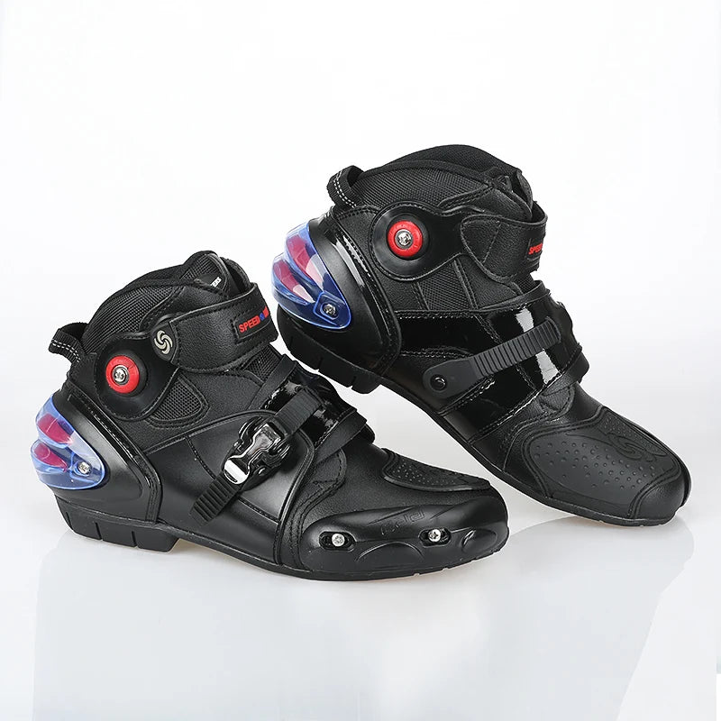 Riding Tribe Motorcycle Boots for Men Motocross Racing Boots Motorbike Shoes To Protect Motorcyclists Botas Moto B1001 B1002