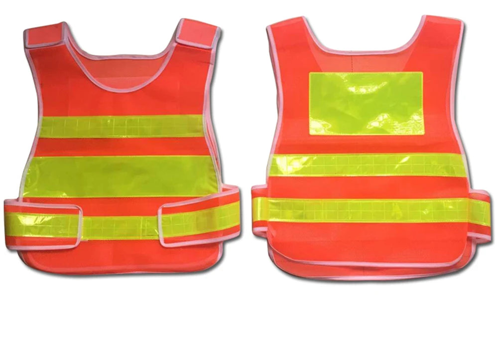 Motorcycle Reflective Vest High Visibility Motocross Riding Off-Road Bicycle Vest Running Sports Jacket Logo Printing
