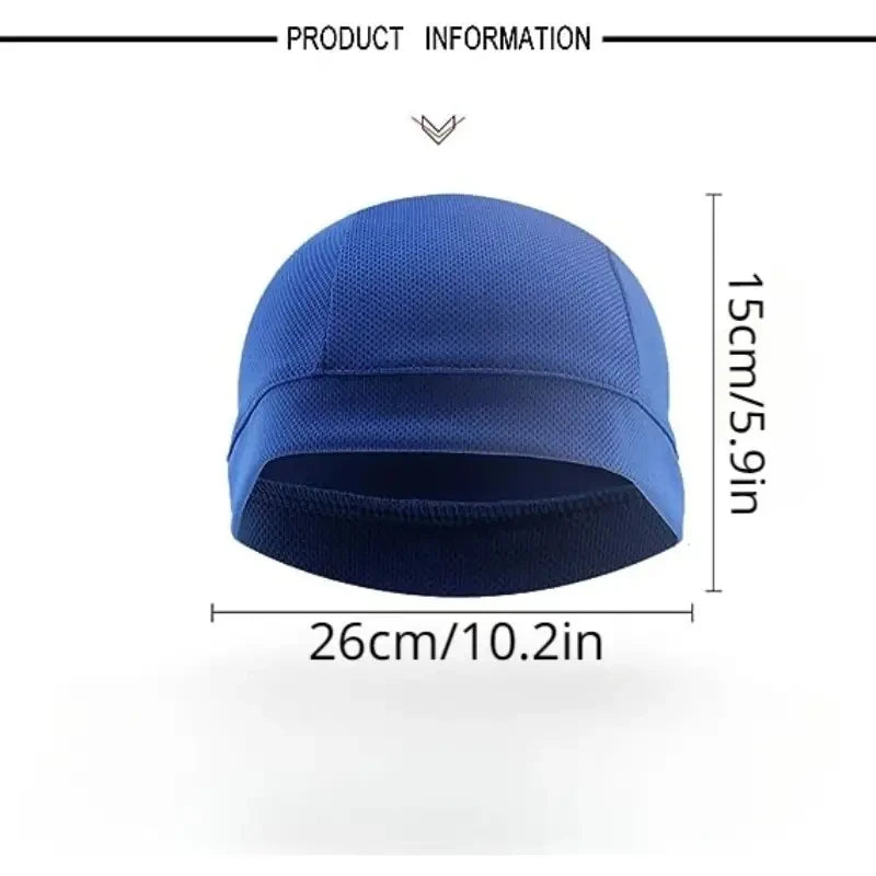 1/3pcs Motorcycle Helmet Inner Cap Hat Quick Dry Breathable Hat Racing Cap Under Helmet Beanie Cap Motocross Motor Helmet Hat