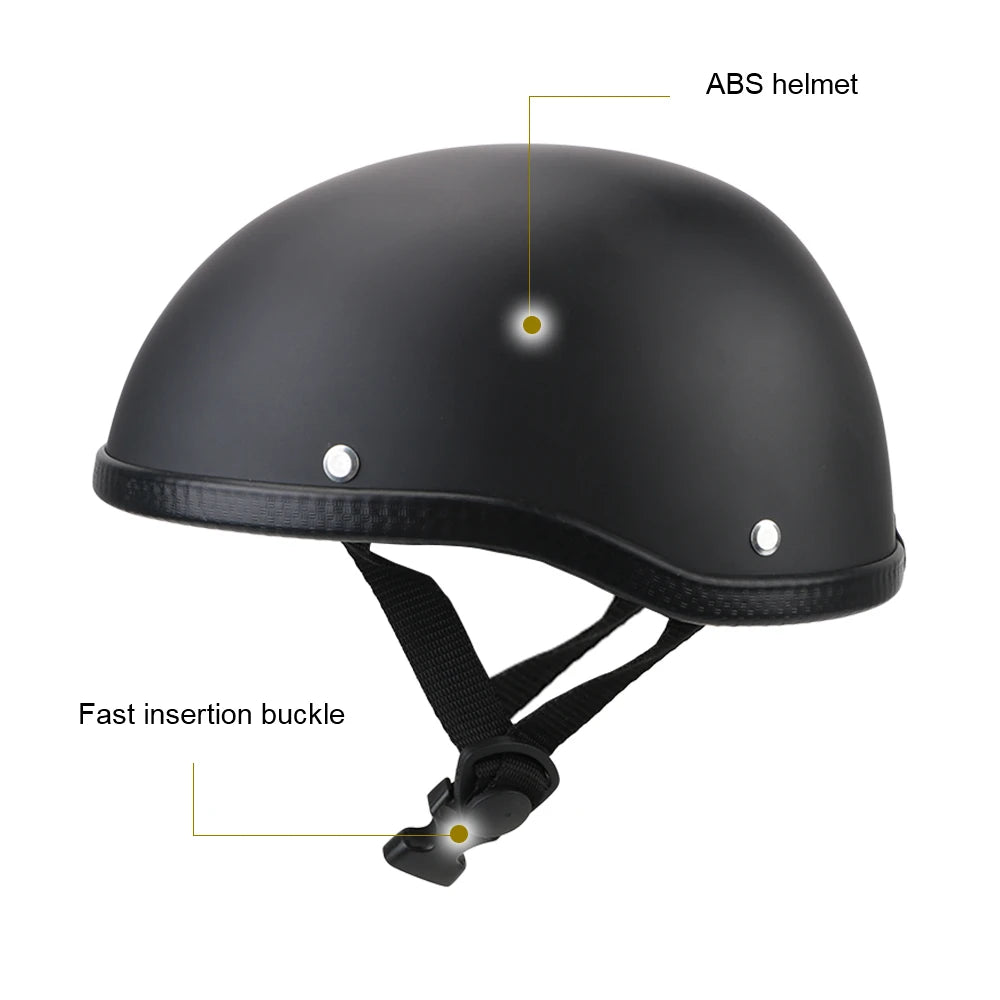 Unisex Motorcycle Helmet Ultralight Cycling Safety Helmet Retro Vintage MTB Bike Helmet Half face helmet