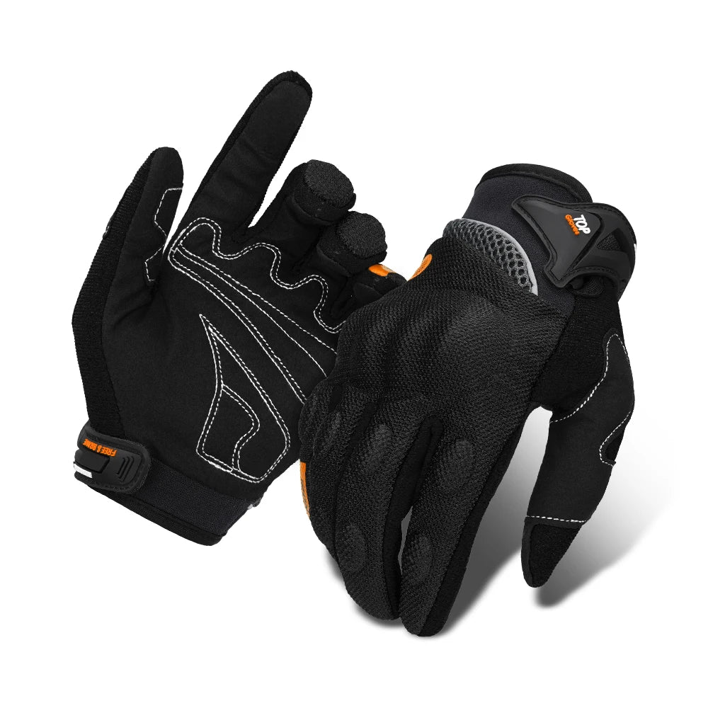 Motorcycle Gloves Moto Touch Screen Breathable Gloves Motorbike Racing Riding Bicycle Protective Guantes Summer Sports Glove