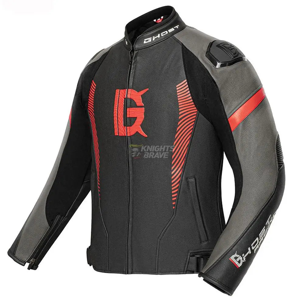 Waterproof Jacket Motorcycle Leather Chaqueta Moto Men's Motorbike Motocross Riding Jacket CE Protector For 4 Seasons
