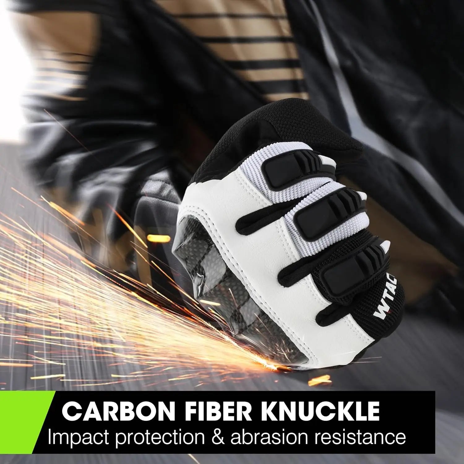 Lightweight Motorcycle Gloves for Men, Touchscreen Summer Breathable Motocross Casual Riding
