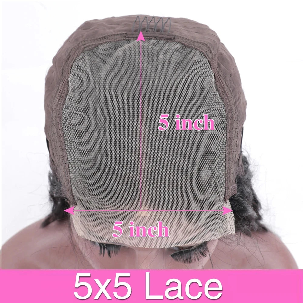 40 Inch Body Wave Pre-Plucked Brazilian Black Hair Wig 13x4 and 13x6 HD Lace Front Wig 360 Transparent Full Lace 220 Density Wig