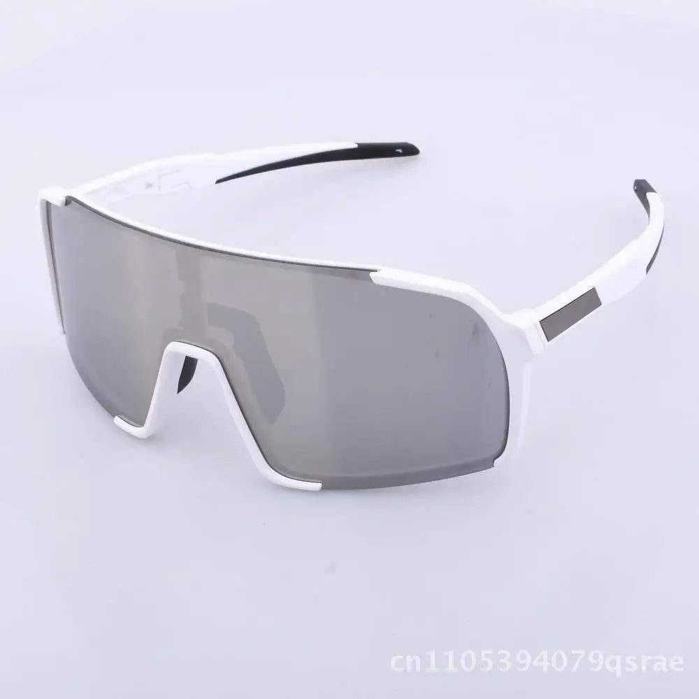 TR90 Sports Riding Glasses Interchangeable Lenses Motorcycle Goggles Unisex Outdoor Riding Sunglasses Windproof Dazzling Colors